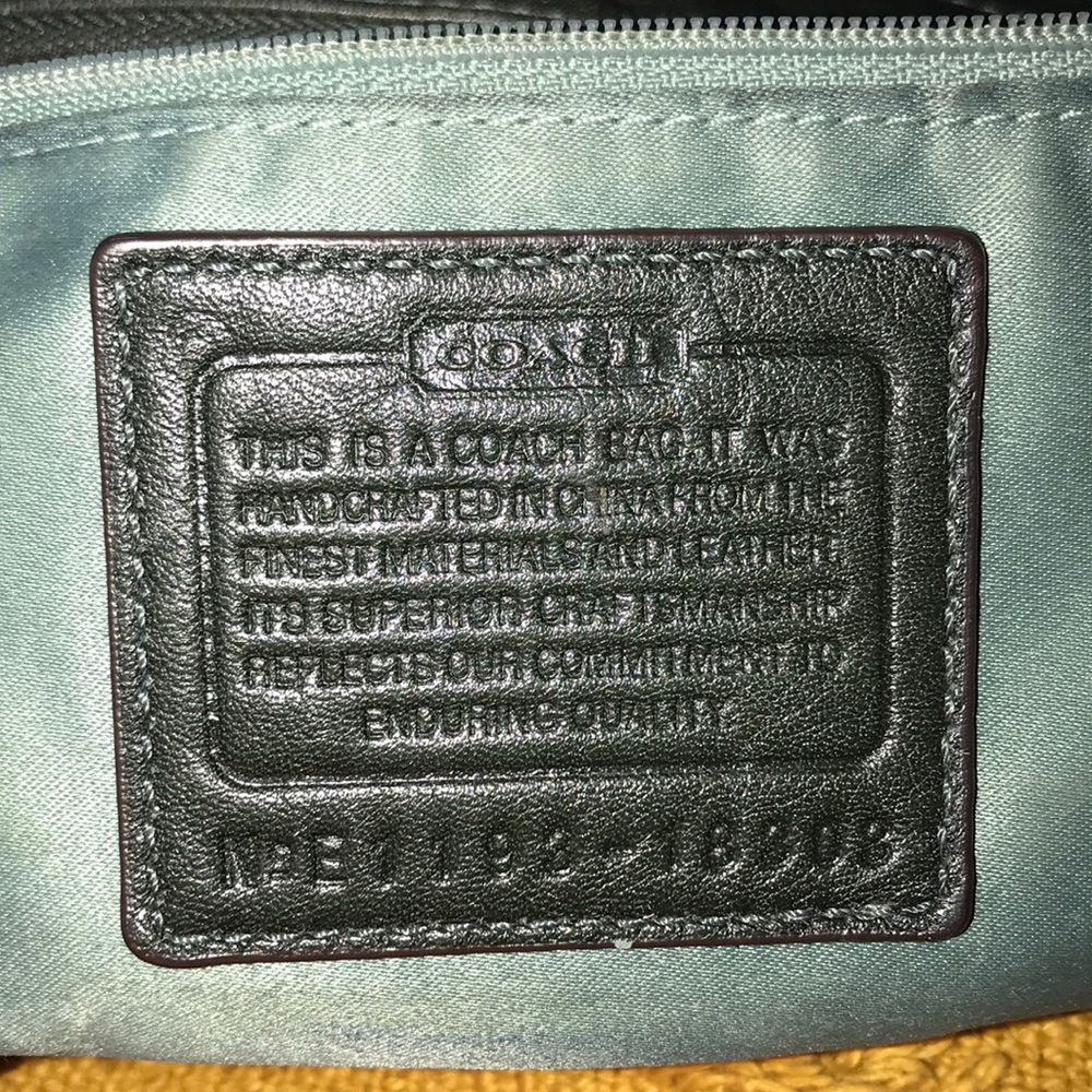 Coach Kristin Spectator Leather Handbag View 4